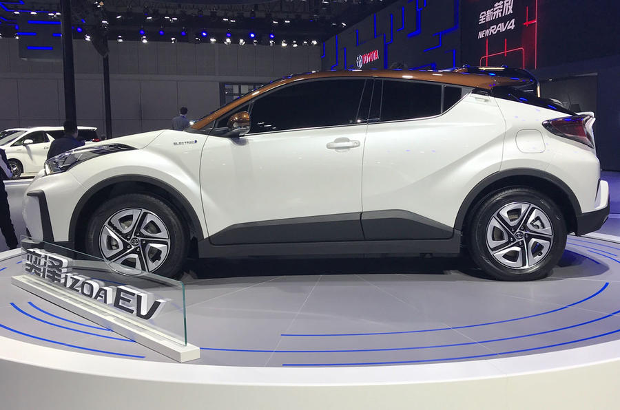Toyota launches China-only electric C-HR