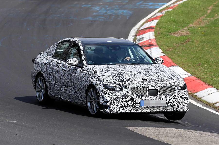 New 2020 Mercedes-Benz C-Class hits the Nurburgring