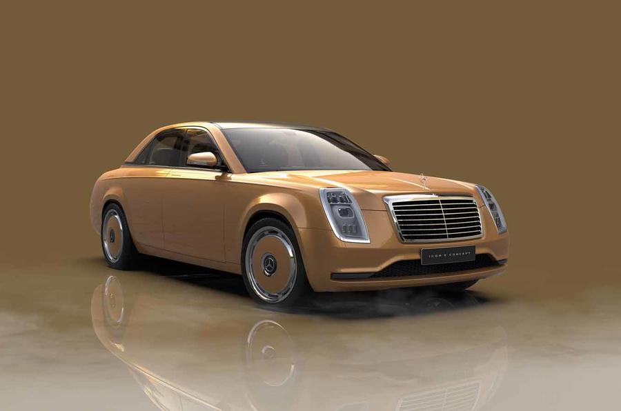 Mercedes-Benz Icon E Concept is reimagined classic saloon
