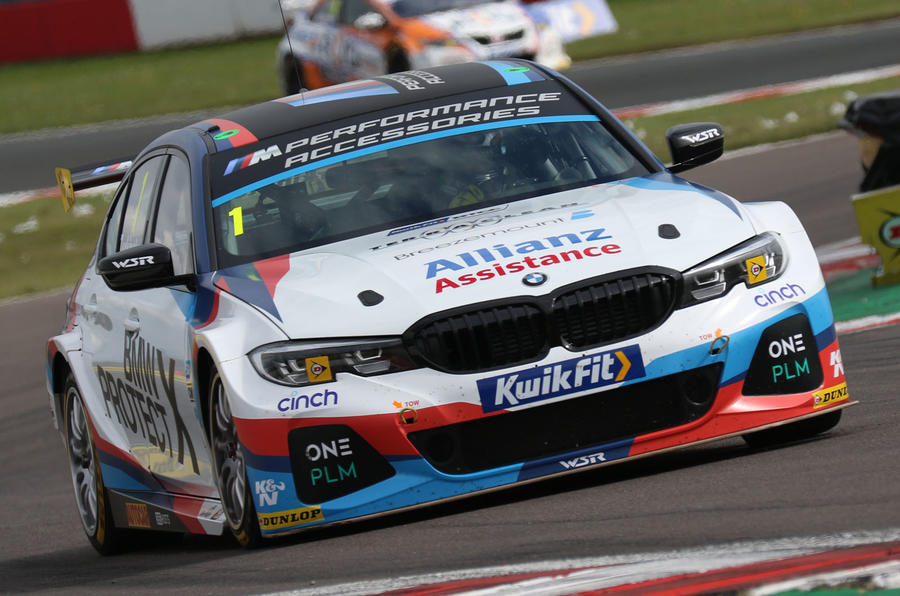 BTCC 2019: Turkington takes Donington double for BMW