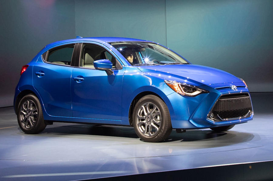 Toyota unveils new Mazda 2-based Yaris hatchback for US